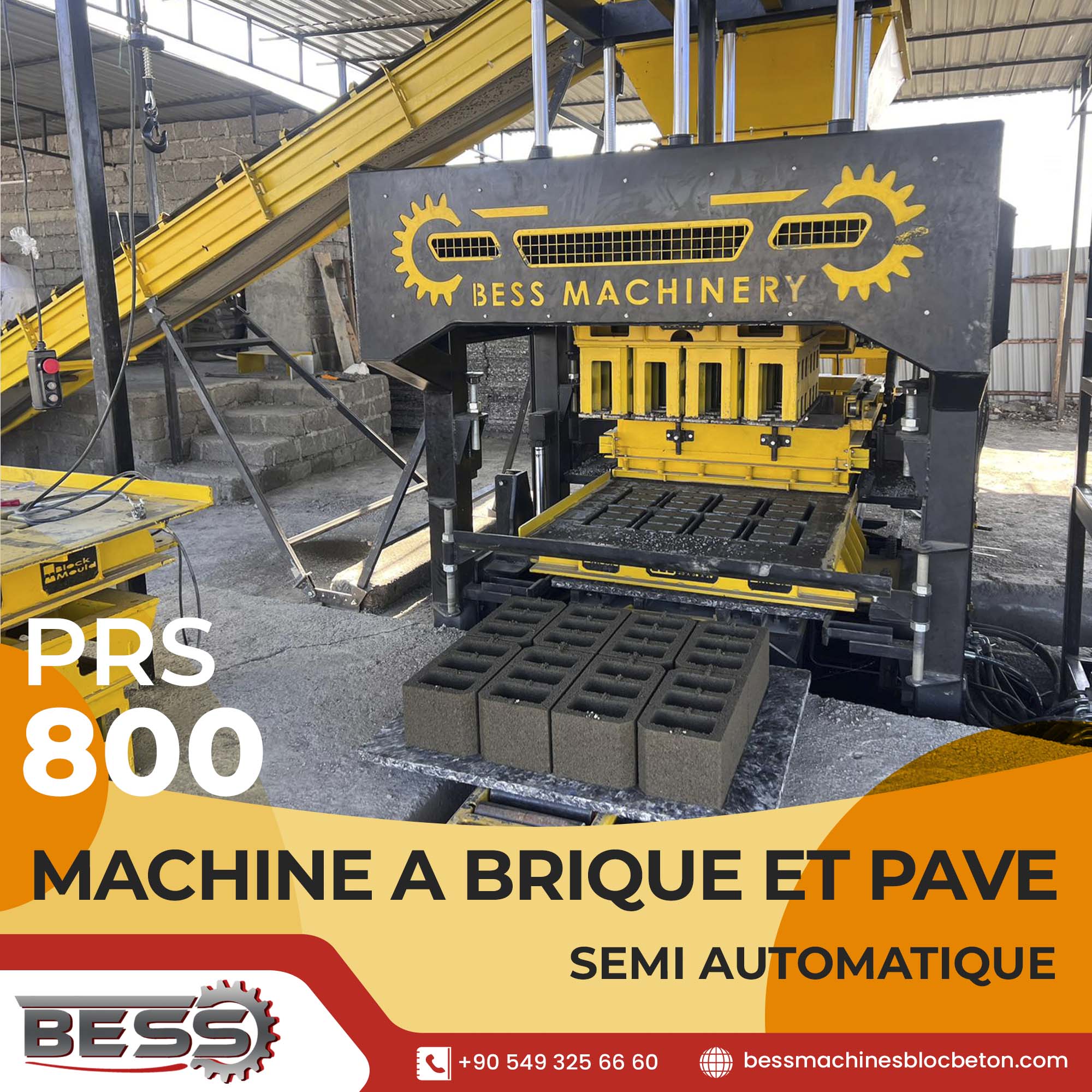 Machine a Parpaing PRS 800