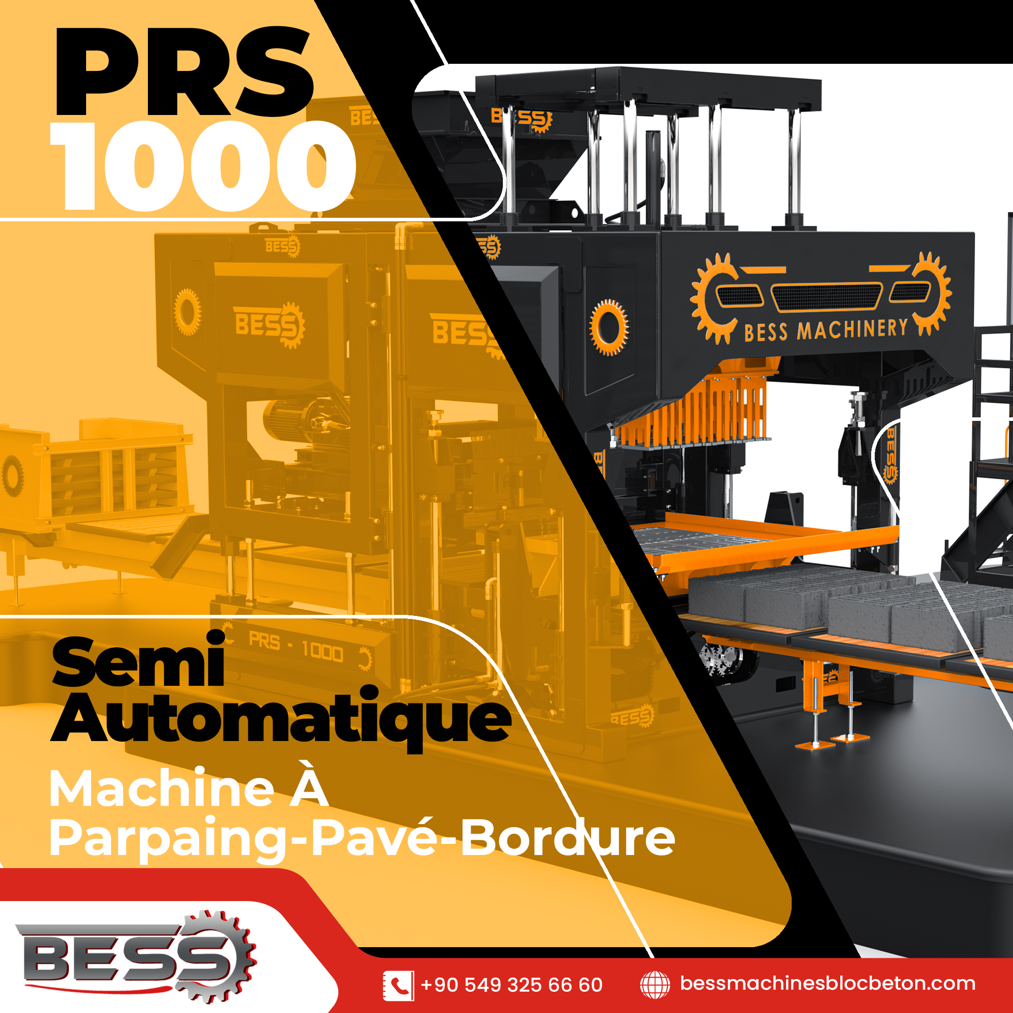Machine a parpaing PRS 1000
