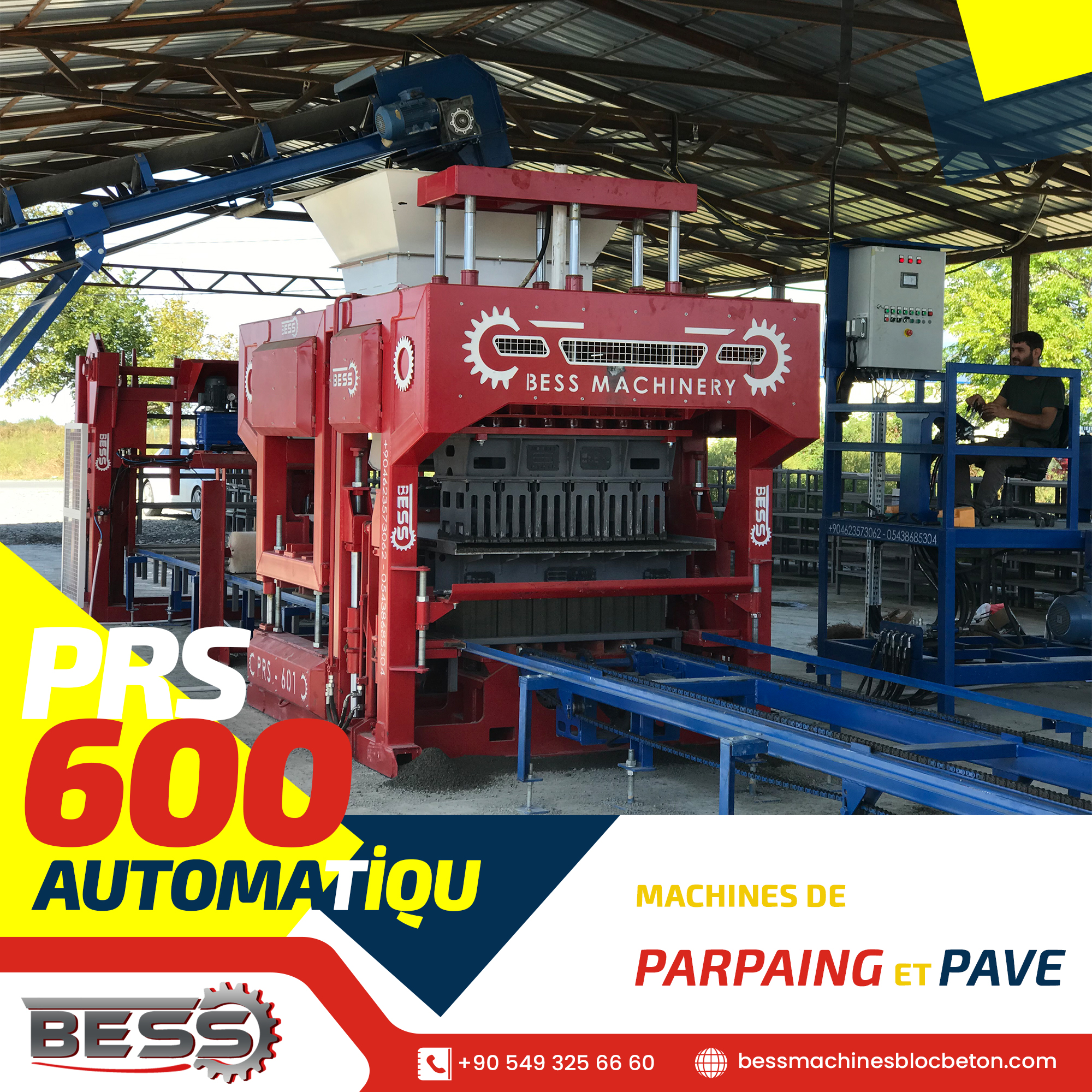 Machine a parpaing PRS 600