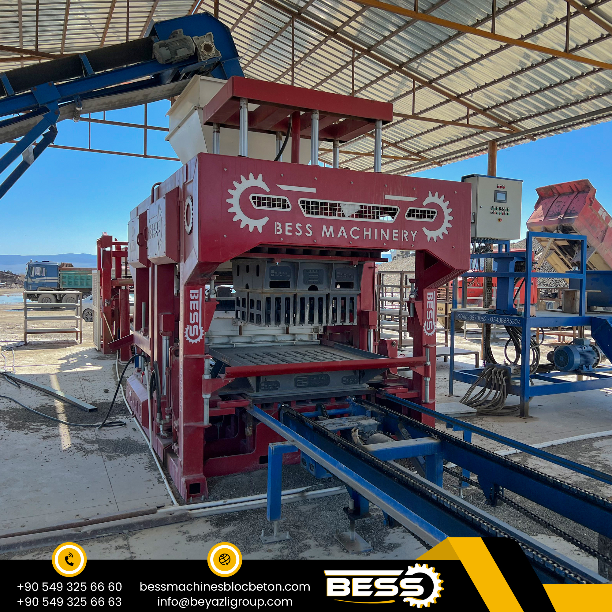 Machine a parpaing PRS 800