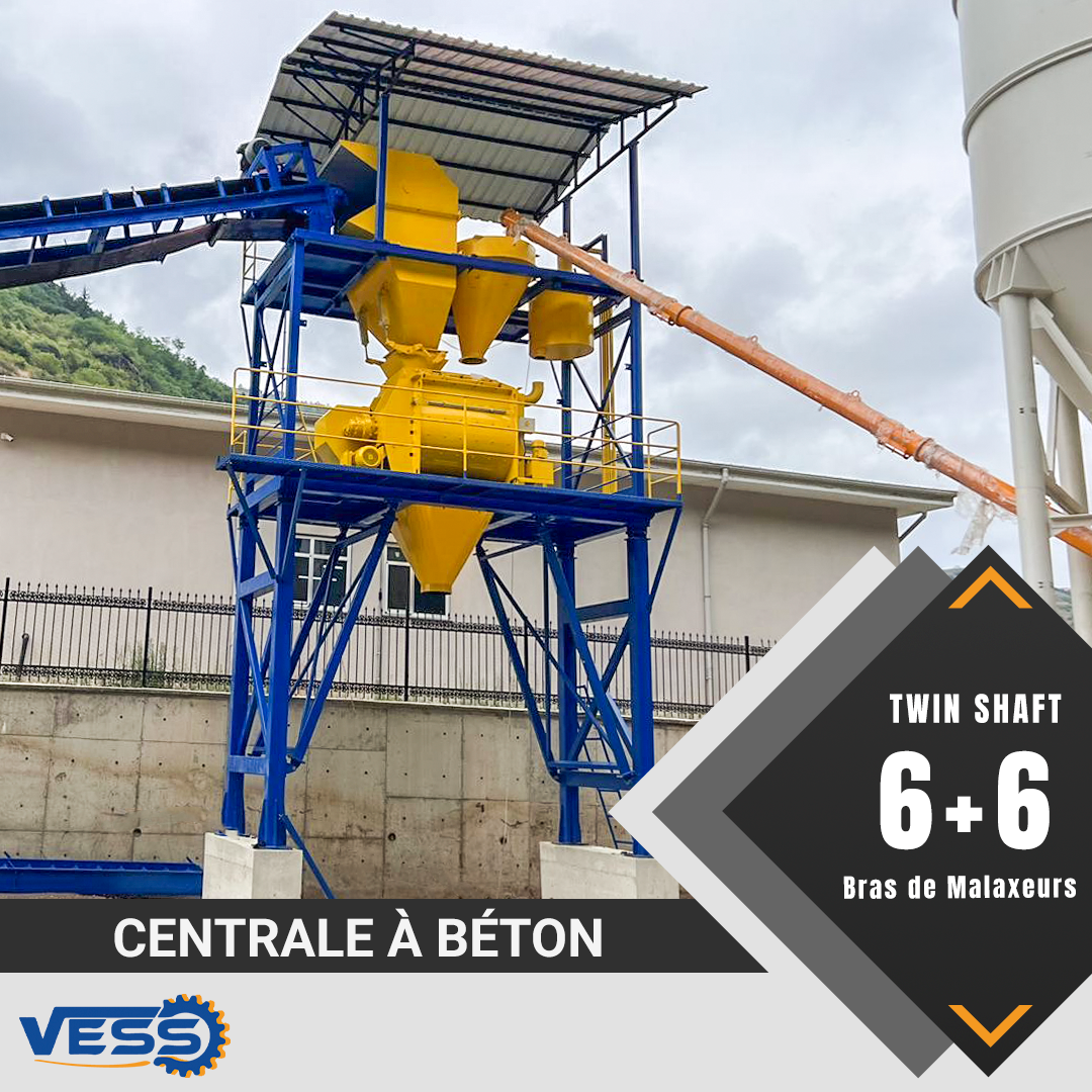 Centrale a beton VESS 60m3